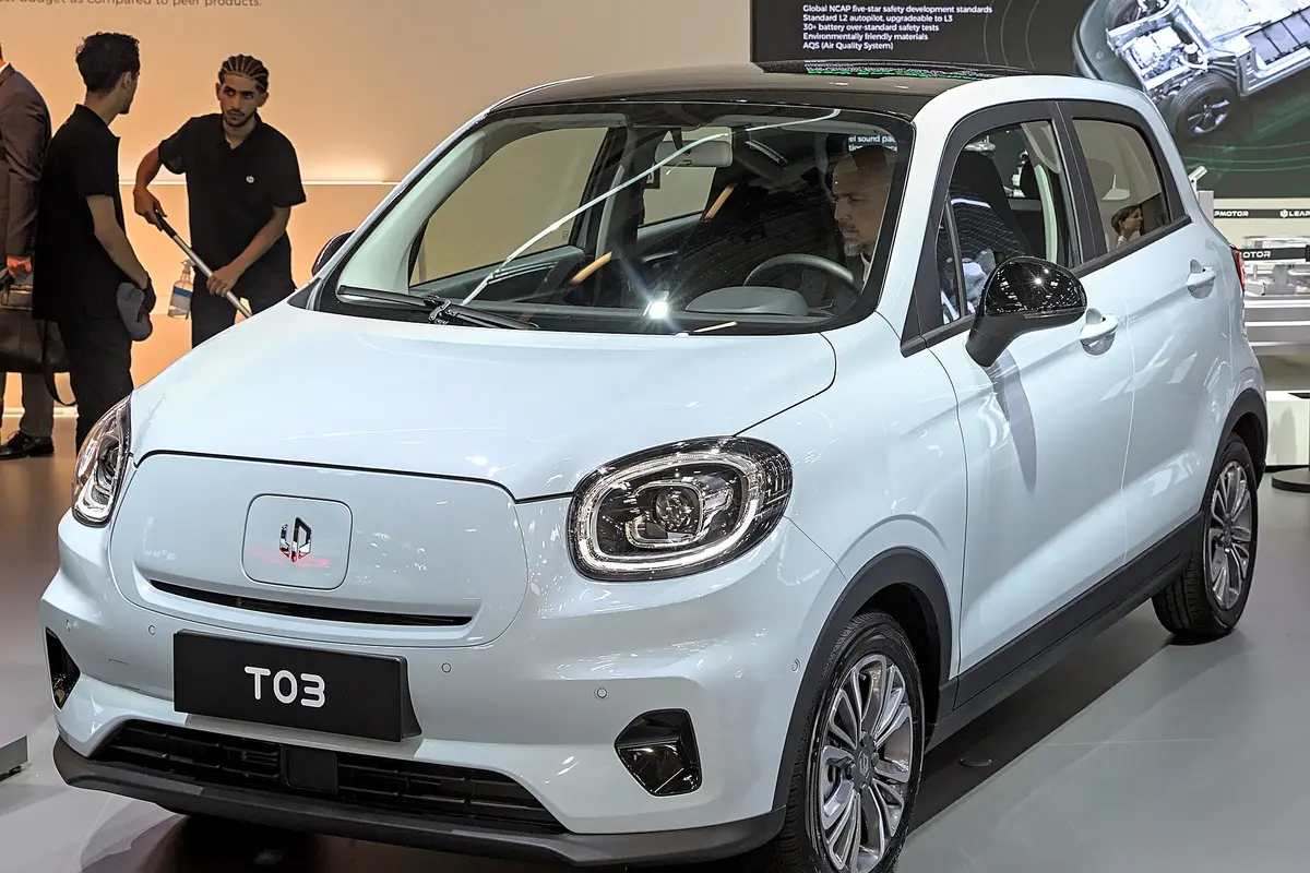 Leapmotor T03 (subcompacto urbano, elétrico): peças de reposição